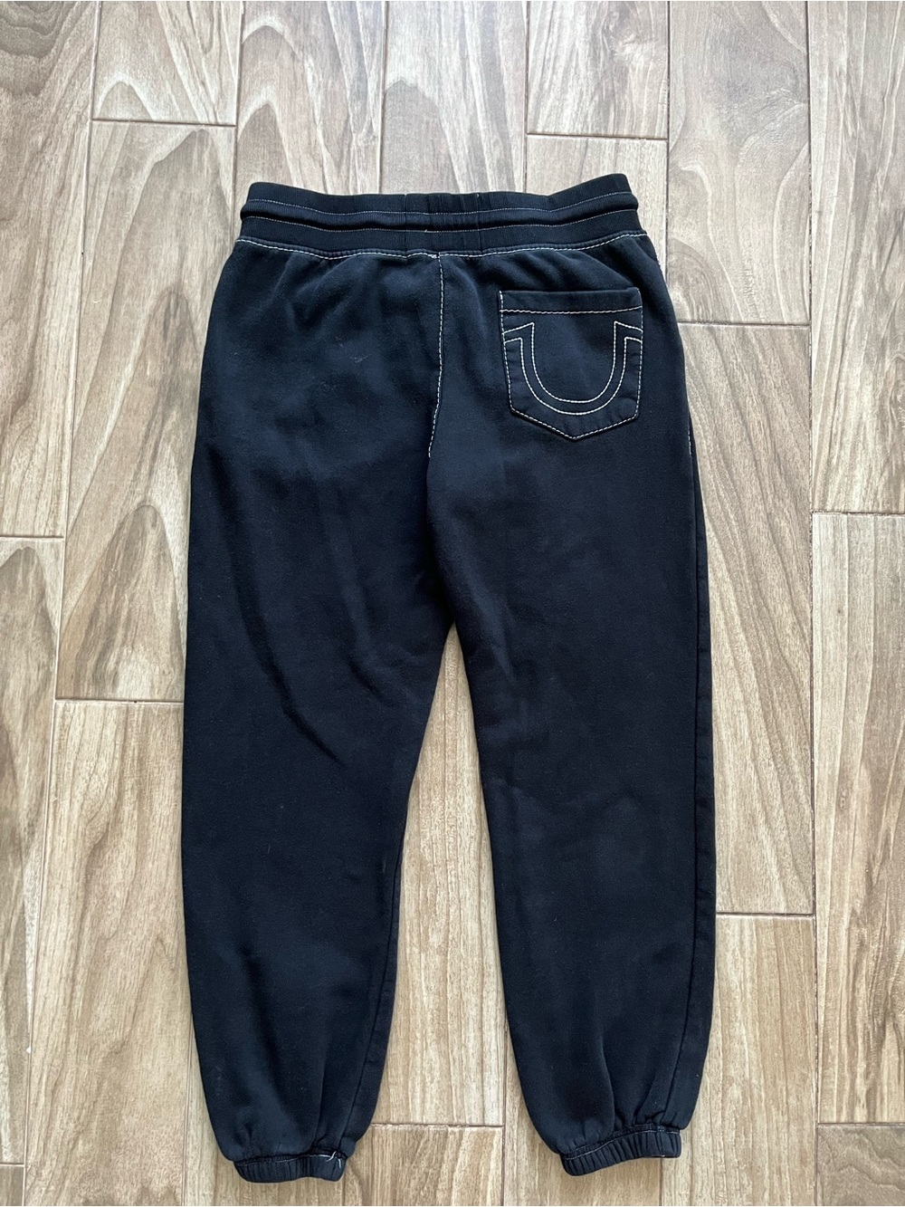 Y2K True Religion logo stitched sweatpants